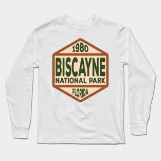 Biscayne National Park badge Long Sleeve T-Shirt